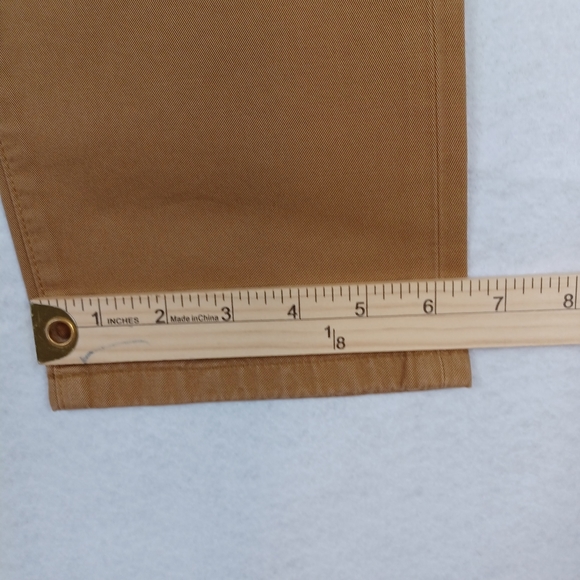 UNIS Gio khaki Chino pants NWT Sz 27 - Picture 8 of 9